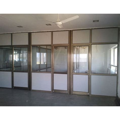 Aluminium Acoustic Aluminium Section Partition At Best Price In Ahmedabad