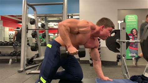 Dumbbell Kickbacks Triceps Youtube