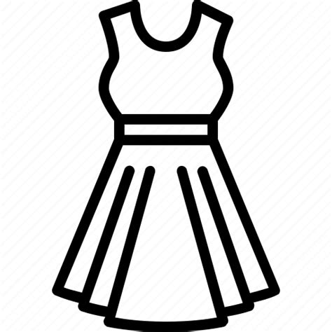 Clothes Fashion Outfits Woman Dress Icon Download On Iconfinder