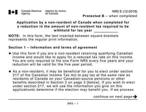 Form Nr5 Fill Out Sign Online And Download Printable Pdf Canada Templateroller