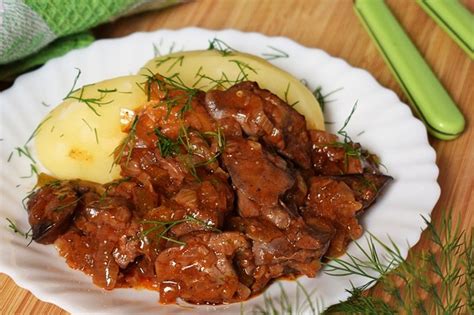 Жареная куриная печень
