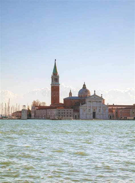 Basilica Di San Giogio Maggiore In Venedig Stockfoto Bild Von