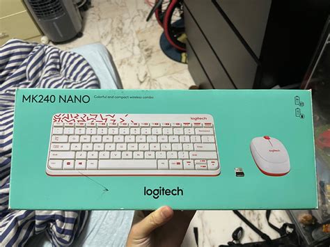 Logitech MK240 Wireless Keyboard and Mouse, Computers & Tech, Parts ...