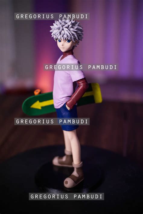 3d File Hunter X Hunter Killua Zoldyck Fan Art Statue 3d Printable 🏹・3d