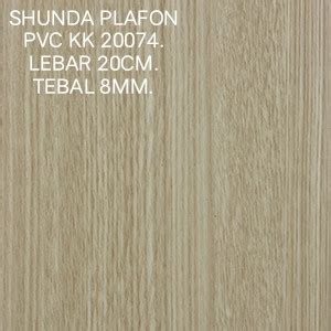 Jual Shunda Plafon Motif Kayu Pvc Kk Jakarta Utara Shunda