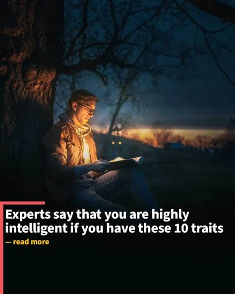 10 Traits Of Highly Intelligent People