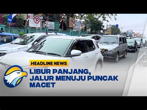 Jalur Menuju Puncak Bogor Dipadati Kendaraan Rekayasa Lalin