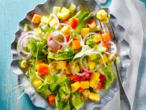 Mango Salade Met Avocado En Mangodressing Boodschappen