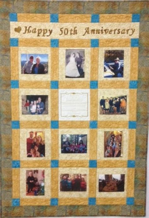 Anniversary Quilt 50th Photos Etsy