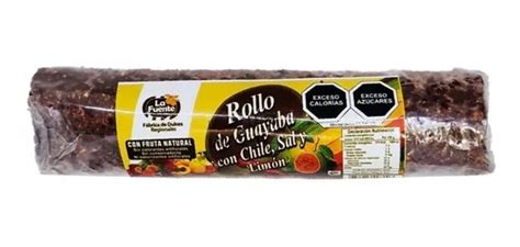 Rollo De Guayaba Con Chile Sal Y Limón Dulce Tipico Mexico MercadoLibre