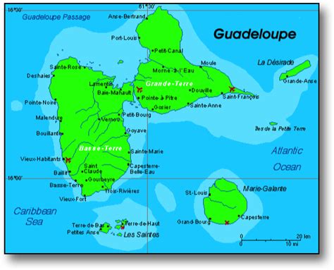 Guadeloupe Maps | French Caribbean