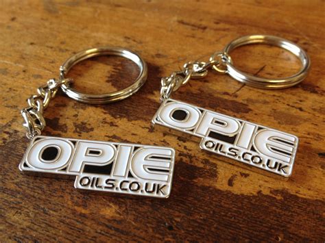 Opie Oils Keyring - House of Logos, Sheffield