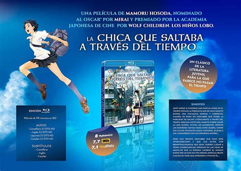 La Chica que saltaba a través del tiempo Blu ray