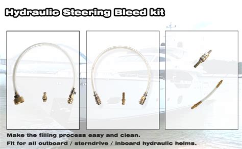 Amazon Shooshine Cm Hydraulic Steering Bleed Kit