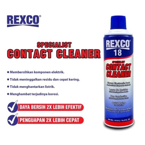 Jual Rexco 18 Pembersih Elektrik Elektronik Contact Cleaner 220 Ml