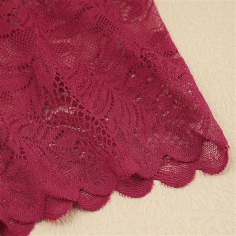 Ulingerie Women Lace Panties V Waist Design Lingerie Sexy Floral Underwear Full Coverage Briefs