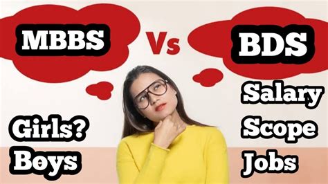 Mbbs Vs Bds Mbbs And Bds Scope Salary And Jobs Doctor Vs Dentist Scope