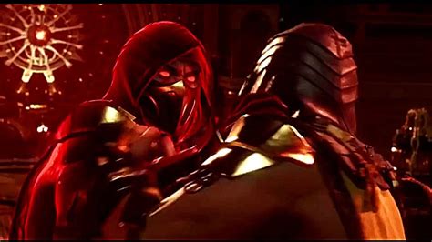 Scorpion Meets Dark Scorpion For The First Time Mortal Kombat Onslaught Cutscene Ios