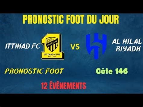 Pronostic Foot Pronostics Foots Europe Arabie Saoudite Premier