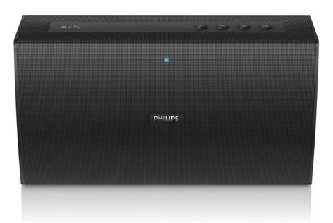 Philips Bt400012 Portable Bluetooth Speaker Built In Microphone Nfc