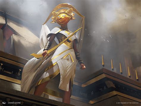 Oketra The True Mtg Art From Amonkhet Set By Chase Stone Art Of Magic