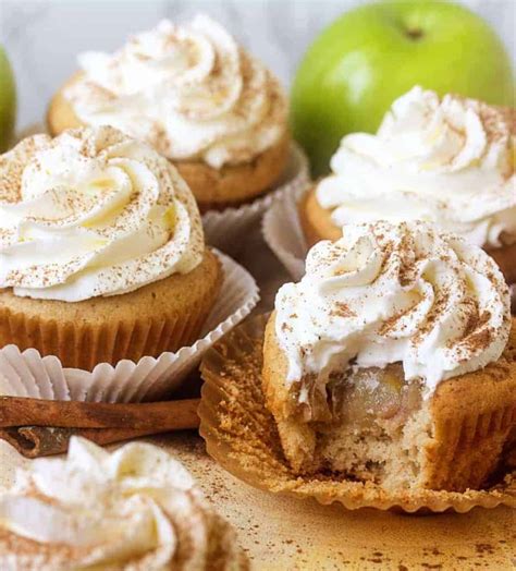 Apple Pie Cupcakes VIDEO I Am Baker