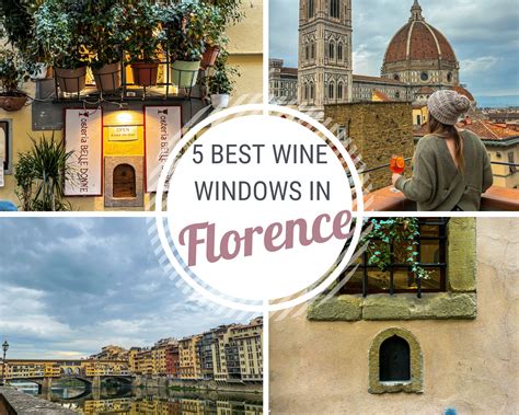 5 Best Wine Windows In Florence With Map Backpacks And Bubbly