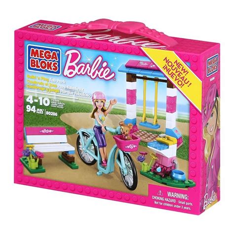 Mega Bloks Barbie Build N Play Fab Park Dbm Barbiepedia