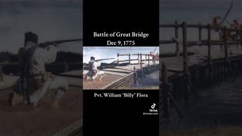 Battle Of Great Bridge Americanhistory Militaryhistory YouTube