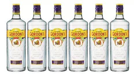 Gin Gordons 700 Ml London Dry Ginebra Caja X6 Oferta