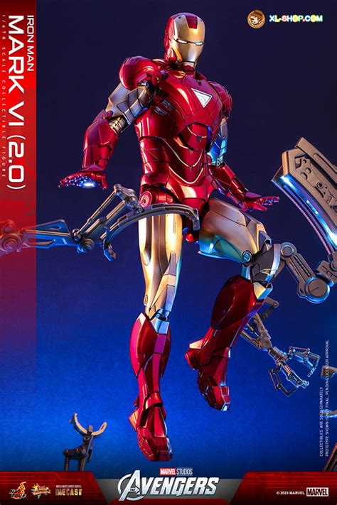 Hot Toys MMS D The Avengers Th Scale Iron Man Mark VI Collectible Figure