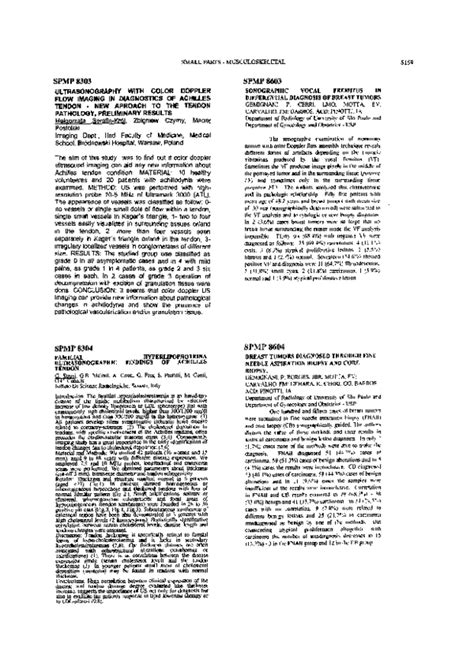 Pdf Spmp 8603 Sonographic Vocal Fremitus In Differential Diagnosis Of