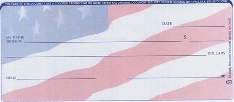 Blank Personal Check