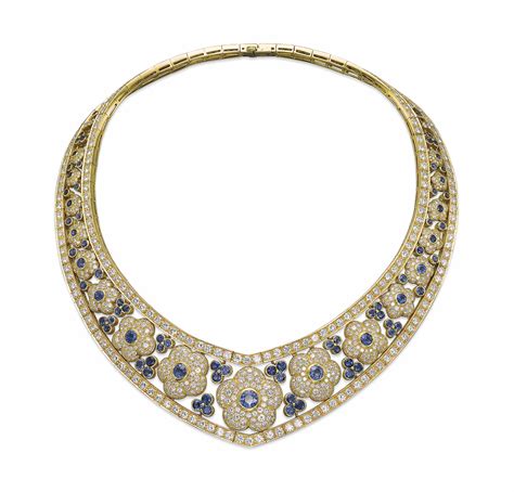 A Sapphire And Diamond Necklace Christies