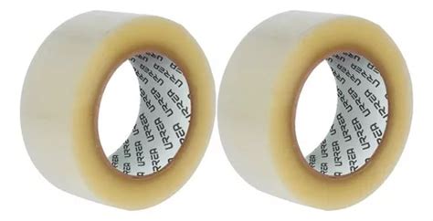 Kit de 2 fitas de embalagem transparentes de fusão a quente 150 m cor nude MercadoLivre