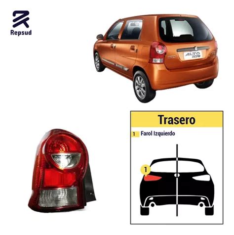 Farol Trasero Izquierdo Suzuki Alto K10 2010 2015