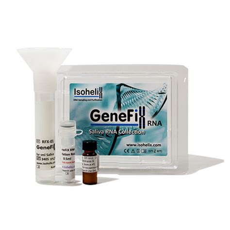 Kit De Coleta De Saliva GeneFiX RFX Isohelix Para RNA