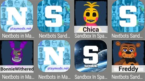 Nextbots In Playgrounds Nextbots Sandbox Sandbox In Space Mod Bonnie