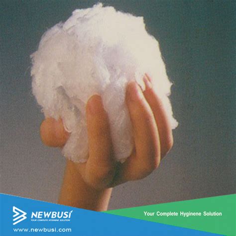 Untreated Virgin Fluff Pulp Material For Baby Diaper China Fluff Pulp