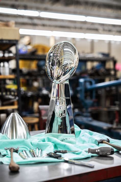 Lombardi Trophy Outline