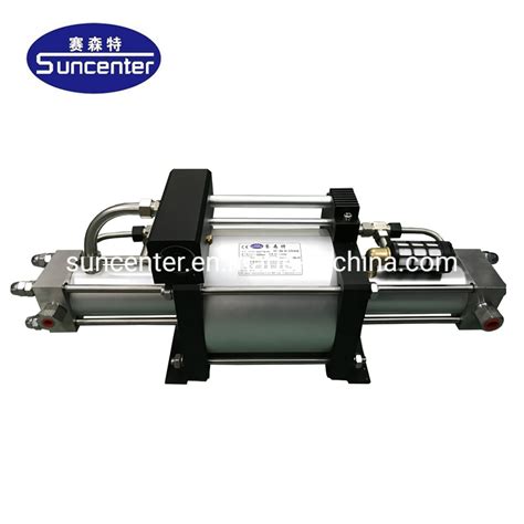 Suncenter Double Acting High Pressure Air Driven Gas Booster Pump For Filling Cylinder Gas