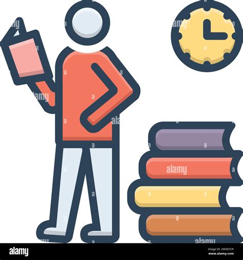 Cramming Education Stock Vector Images Alamy