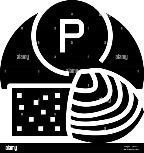 p vitamin glyph icon vector illustration Stock Vector Image & Art - Alamy