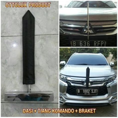 Jual Tiang Komando Dasi Mobil Lux Tipe Pejabat Asli Stainles