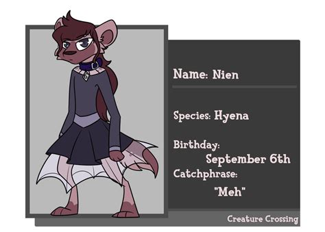 Creature Crossing Nien By Vulpotato On Deviantart