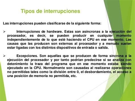 Interrupción Informatica