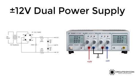 12v Dual Power Supply Using Zener Diodes Diy Riset