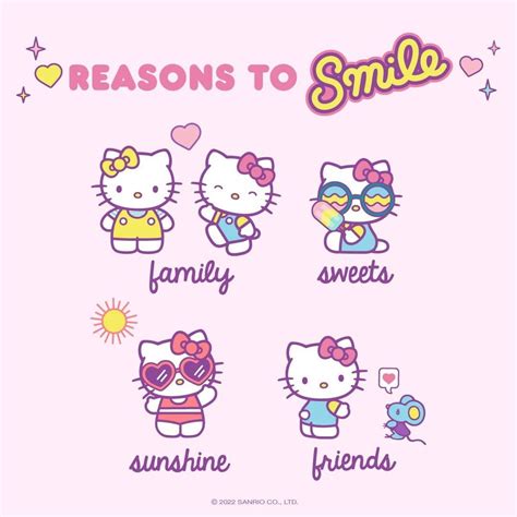 Hello Kitty On Instagram Happy Nationalsmileday 💖 Tag Someone Who