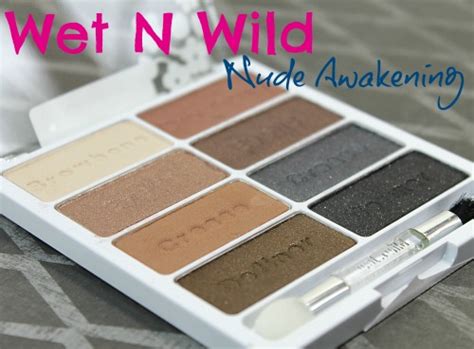 Wet N Wild Limited Edition Eyeshadow Palette Nude Awakening