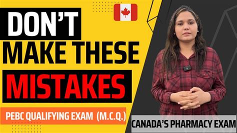 PEBC Qualifying Exam Canada Pharmacy Exam How To Become Pharmacist